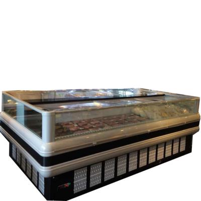 China Horizontal Type Display Meat Food Single-temperature Supermarket Restaurant Commercial Fridge Multi Fridge for sale