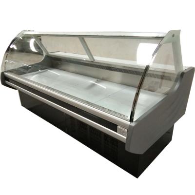 China Single-temperature Refrigeration Equipment Heating Display Cabinet Food Display Fridge Deli Refrigerator for sale