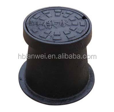 China DIN 4056 Underground Ductile Hydrant Iron Surface Valves And Boxes / Valves Cover Water Meter Box for sale