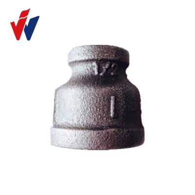 China Hot dipped Q galv and twice baked galv. Hot dipped galv. Malleable Iron Reducer Pipe Fitting Socket No. Fig 1240 with BS leads for sale