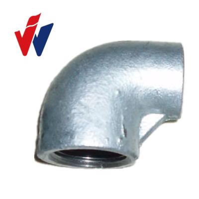 China The mark of no. 1090 INQO Malleable Iron Fig Twice Baked Galvanized Malleable Iron Pipe Fittings With BS Plain Threads for sale