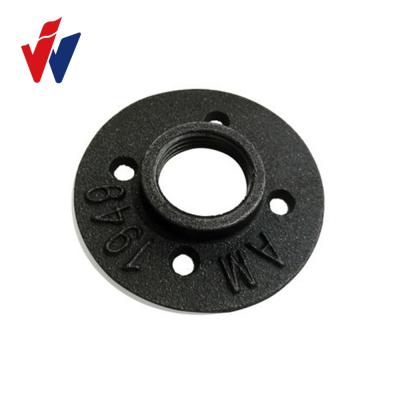 China Heavy Industry Type Black Ductile Cast Iron Floor Clamps With BS Standard for sale