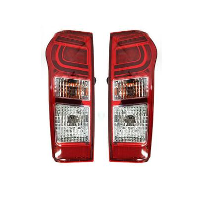 China Red Clear Tail Light Car Parts Lens Rear Lamp For I-suzu 2016 D-Max LED Back Lamp for sale