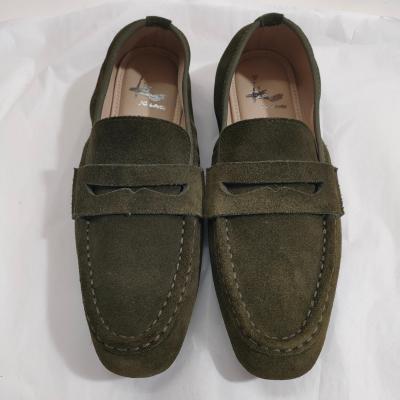 China Premium Fashion Cow Suede High End Ladies Suede Loafer for sale