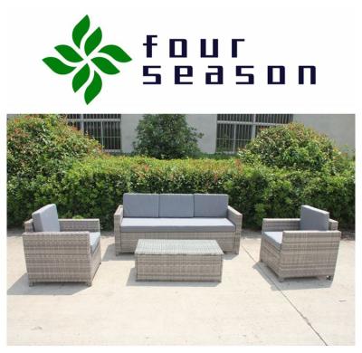 China New Style Modern Outdoor Garden Furniture Wicker Sofa Set for sale