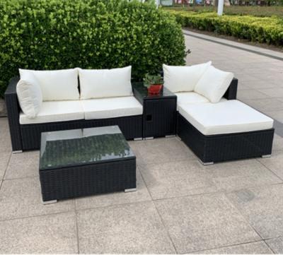 China Garden Set Best Price Modern Rattan Outdoor Furniture Sofa And Table Set for sale