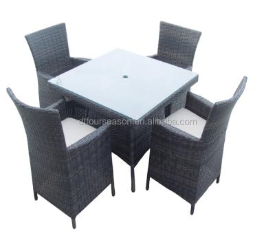 China Garden set classic rattan table 2019 for sale