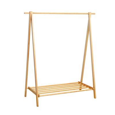 China Expandable Bamboo Plant Bench Stand Flower Stand Small Space Plants Display Rack for sale