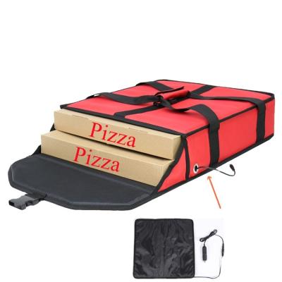 China High Quality Insulated Custom Hot Delivery Pizza Bags Foldable Waterproof Pizza Delivery Bag for sale