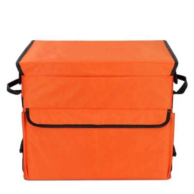 China Newest original factory insulated hot food delivery carry bag orangedelivery bag for sale