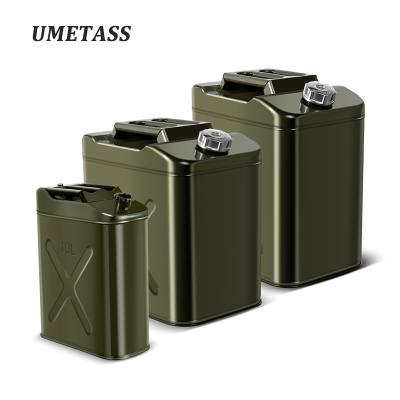 China UMETASS Oil Thicken 5L 10L 20L 30L Jerry Tank Petrol Can Diesel Fuel Storage Container Wholesale for sale