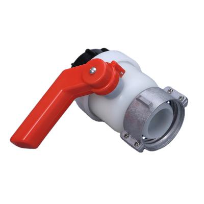 China Garden Water Connectors DN40 62MM Ball Valve Promotional Durable General Ibc Tank With Quick-disconnect for sale