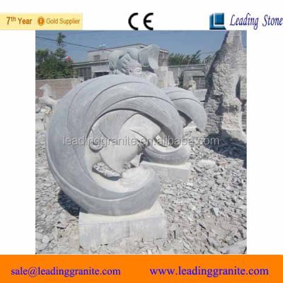 China Natural animal stone carving, sculpture, statue for park, garden, plaza for sale