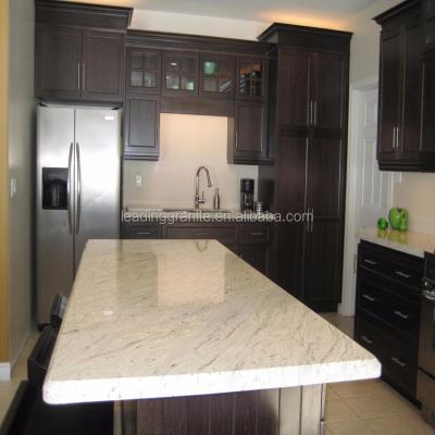 China Prefab kitchen / bathroom customized lowes granite countertops colors for sale