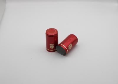 China 25*43mm 30*60mm Whisky Wine Bottle Tamper Proof Aluminium Closures Caps for sale