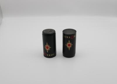 China 25*43mm 30*60mm Whisky Wine Bottle Tamper Proof Aluminium Closures Caps for sale