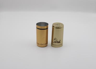 China casquillos de aluminio inalterables de los cierres de la botella de vino del whisky de 25*43m m 30*60m m en venta