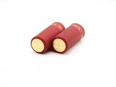 China 2023 Hot Sale Pvc Shrink Capsule Customized Logo Wine Cap Heat Shrink Bottle with Different Size New Wine Label for sale