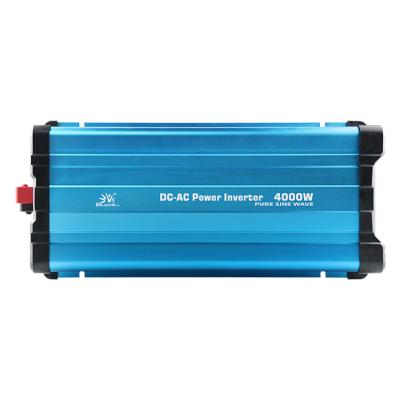 China Home Solar Power System Car Off Grid Solar Power Inverter 4000W 12v/24v/48v DC To AC 110 Pure Sine Wave Inverter LCD Display /220V for sale