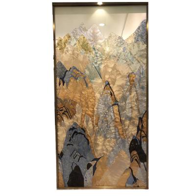 China Sustainable Wood Room Dividers Dividers Hanging Screen Partition Screen Panel Room Divider for sale