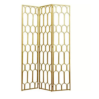 China Sustainable Outdoor Decorative Hanging Wicker Screen Metal Partition Wall Wicker Screen Partition for sale