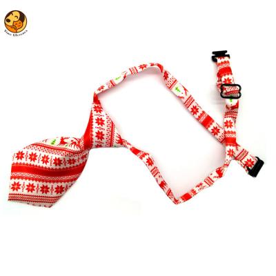 China Wholesale Fashion Mix Color Dog Christmas Bow Pet Neck Tie JEWELED Dog Collar for sale