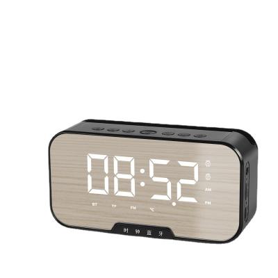 China Eco-friendly Customized Portable Alarm Clock Wireless Mini Speaker Voice Broadcast Mini Speaker for sale