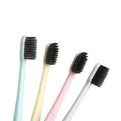 China Other Macaron Plain Toothbrush Japanese Style The Same Soft Hair4Support Charcoal Adult for sale