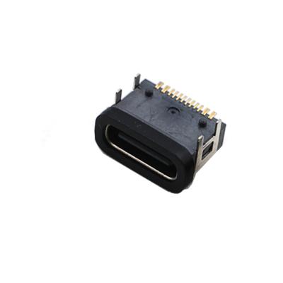 China Strong oxidation 16P single-row smt on board usb3.1 connectors (104313332) waterproof type P/N for sale