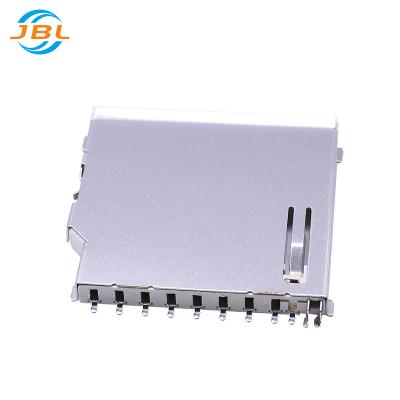 China Strong Oxidation Factory Price SD Card Reader Socket Adapter SD Memory Card Connector tf Card Socket Holder for sale