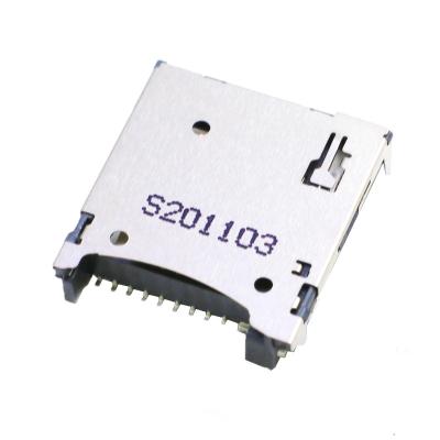 China H1.67 sd4.0 automotive micro memory card connector P/N: 102032712 for sale