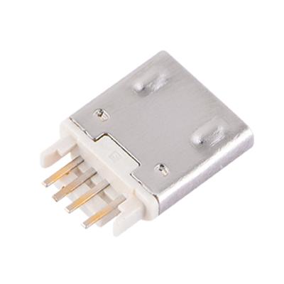 China Heavy Metal Micro USB Female Pin Connector 5 Large Number In Stock Mini USB Connector for sale