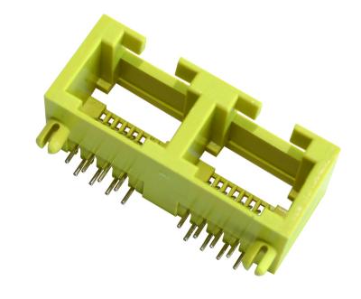 China Factory supply RJ45 1x2 automotive connector all plastic DIP female connector, rj45 connector for sale