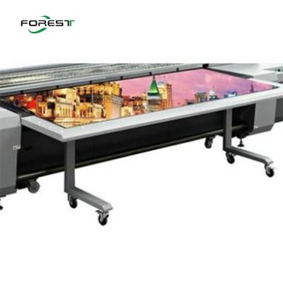 China Roll To Roll Hybrid UV Printer UV Flatbed Printer For Carpet Printing for sale