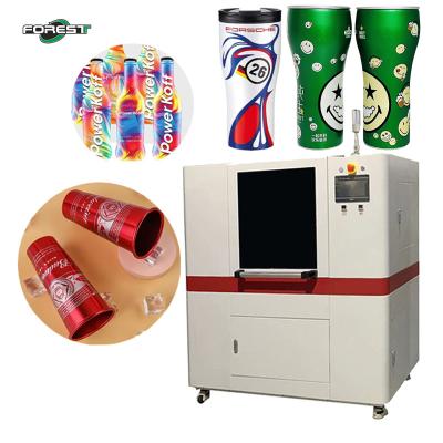 China Can Printing Machine Digital Inkjet Printer One Piece Custom Cylinder UV Printer for sale