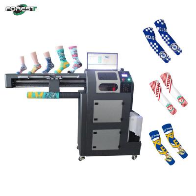 China AC 110V Sock Printer Machine 360 graden naadloze aangepaste digitale printer Te koop