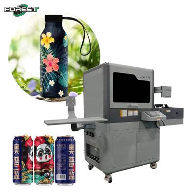 China Scratch Proof Digital UV Printing Machine Custom Rotary Bottle UV Printer for sale