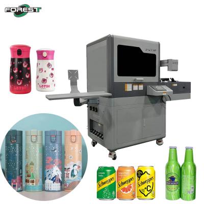 China Automatic Rotary UV Printer For Cups Wine Bottle Cone Shaped for sale