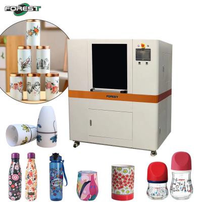 Китай Cylinder Bottle Printing Machine 3D Printing Cylindrical Industrial Inkjet Printer For Bottle Cup продается