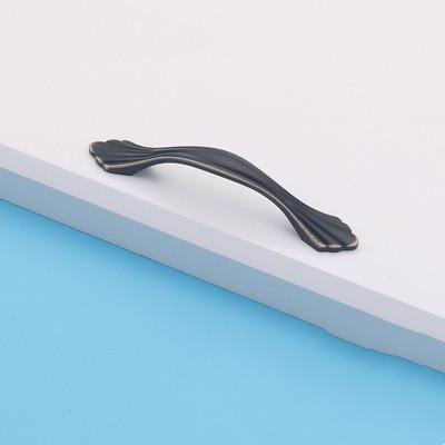 China Modern and simple copper handle durable European style wardrobe handle furniture hardware handle for sale