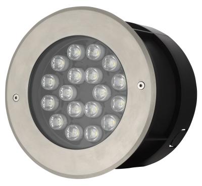 China Garden Manufacturer COB IP67 LED 18w Waterproof Stainless Steel Inground Garden Lawn Light Outdoor Lamp for sale