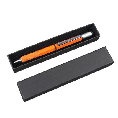 China Premium Custom Box Recycled Logo Design Black Kraft Paper Pen Cardboard Box Materials Eco Friendly Low MOQ for sale