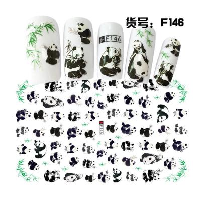 China 3D F145-176 F Series 3D Nail Sticker 600 designs for choice for sale