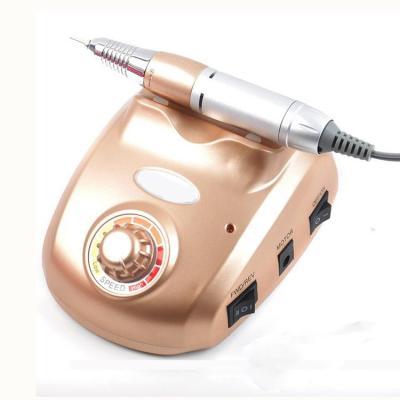 China Plastic electric nail file pedicure machine nail drill machine for nail salon for sale