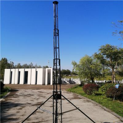 China Torre eléctrica de la transmisión de la difusión autosuficiente del CCTV en venta