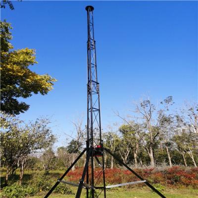 China 30M WiFi Aluminum Broadcast Telescopic Antenna Tower for sale