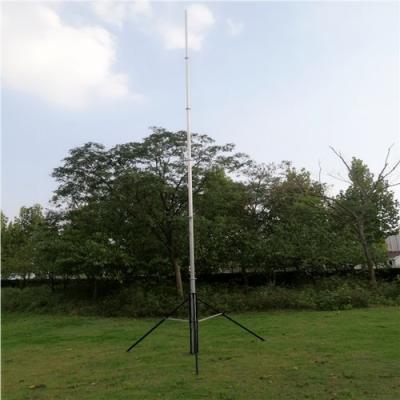 China Palo erguido manual de la antena telescópica de 60 pies de 6063 Alu en venta