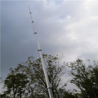 China Ineenschuivende Antenne Telescopische Mast Te koop