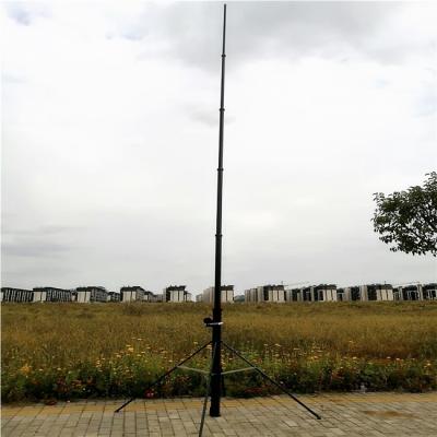 China 2MM Portable 5M Tripod Aluminium Telescopic Mast for sale