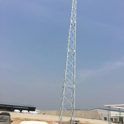 Cina Torri di Guy Lines 65ft 20M Telescopic Lattice Steel della capriata in vendita